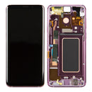 Samsung Galaxy S9 Plus G965F Display And Digitizer With Frame Lilac Purple Service Pack