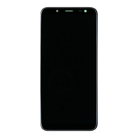 Samsung Galaxy J6 J600F Display And Digitizer Without Frame Black Service Pack