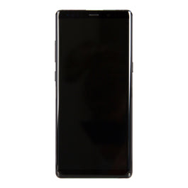 Samsung Galaxy Note 8 N950F Display And Digitizer With Frame Midnight Black Service Pack