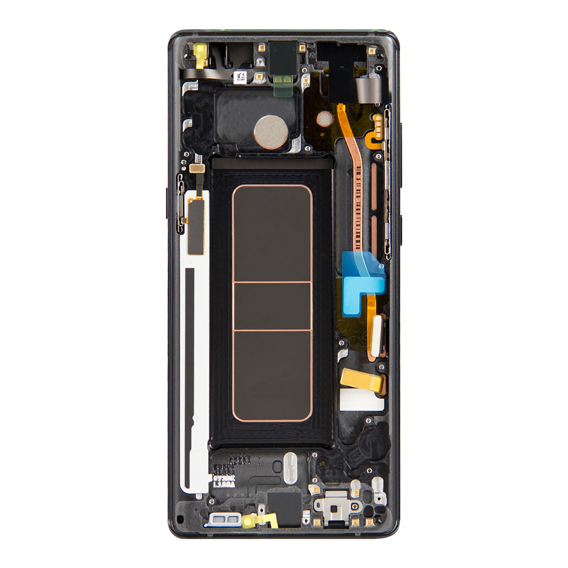 Samsung Galaxy Note 8 N950F Display And Digitizer With Frame Midnight Black Service Pack