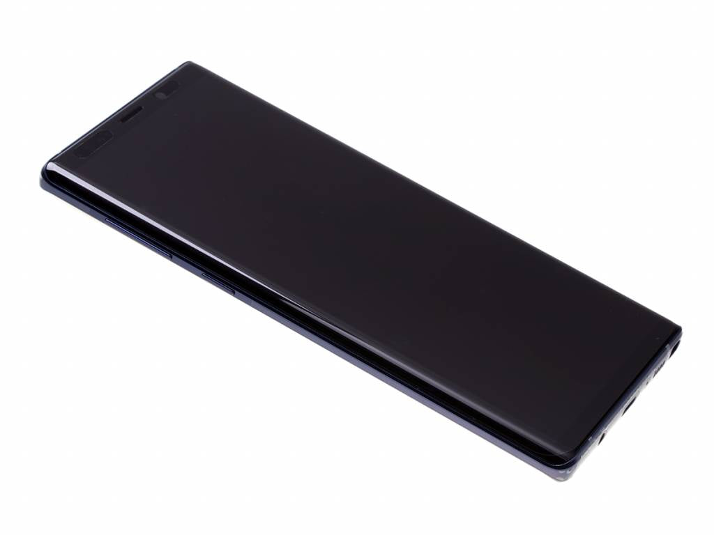 Samsung Galaxy Note 9 N960F Display And Digitizer With Frame Ocean Blue Service Pack