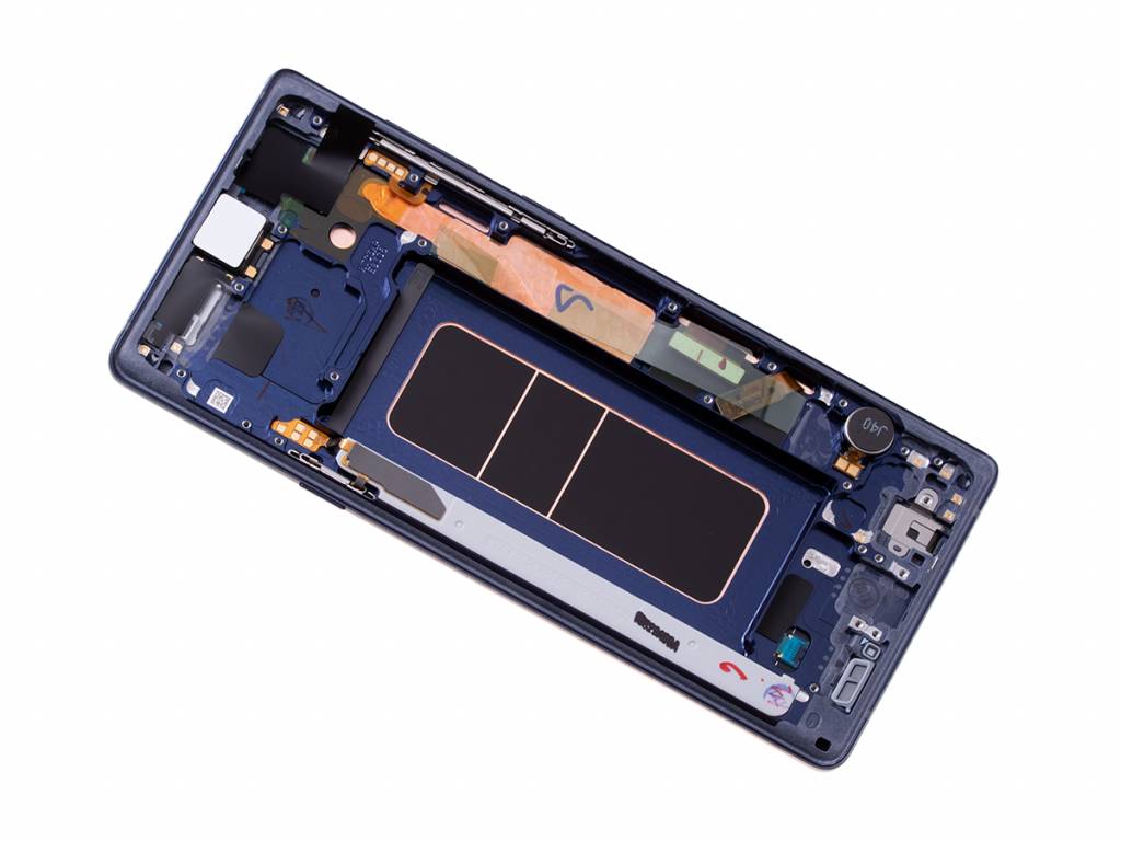 Samsung Galaxy Note 9 N960F Display And Digitizer With Frame Ocean Blue Service Pack