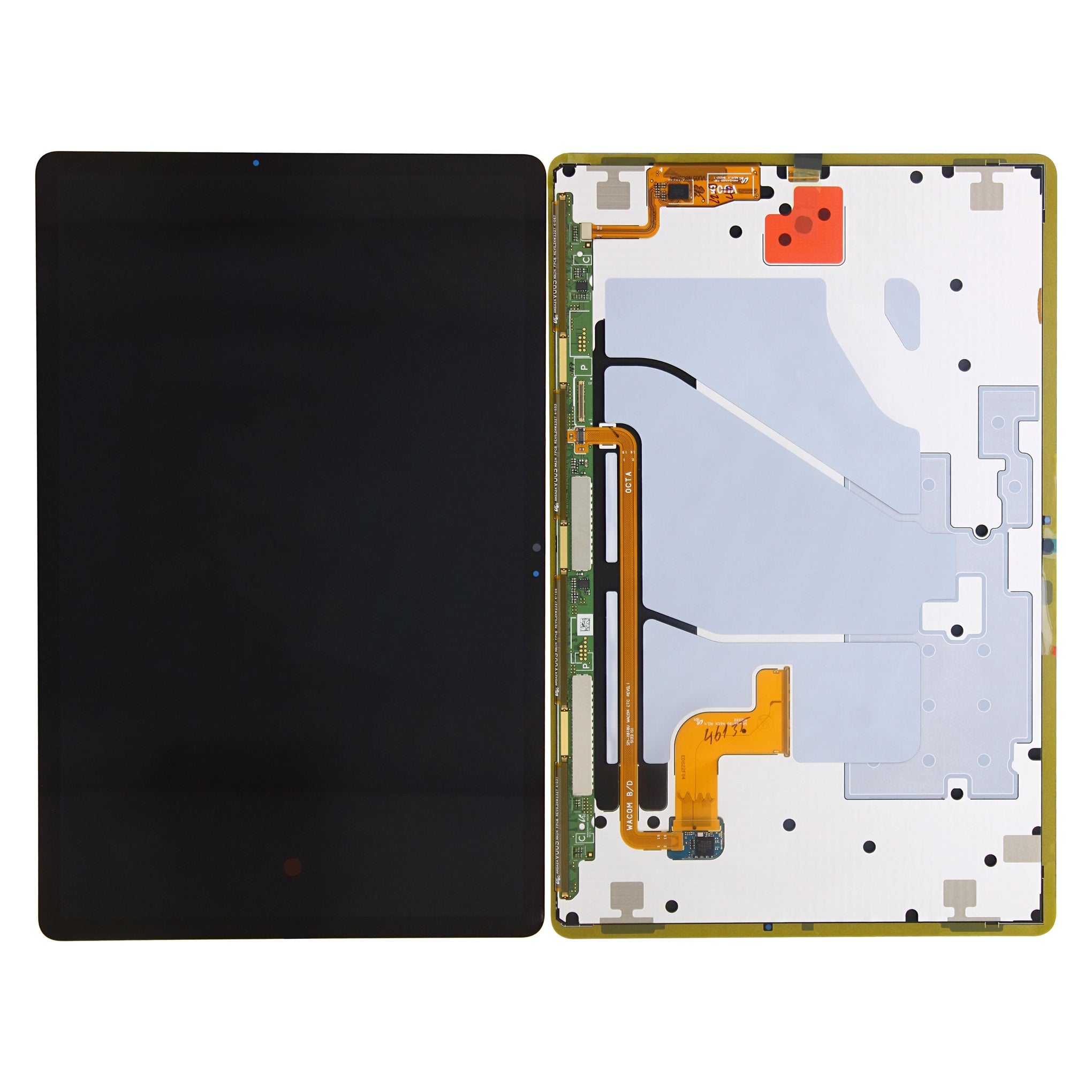 Samsung Galaxy Tab S9 Plus X810, X816 Display And Digitizer Without Frame Black Service Pack