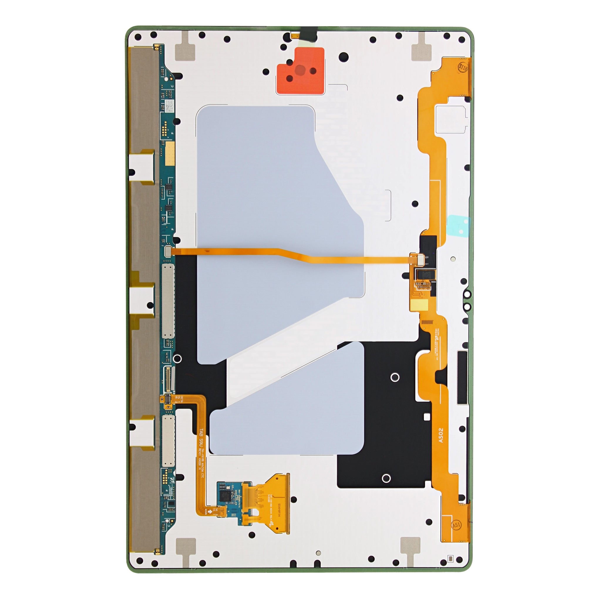 Samsung Galaxy Tab S9 Ultra X910, X916 Display And Digitizer Without Frame Black Service Pack