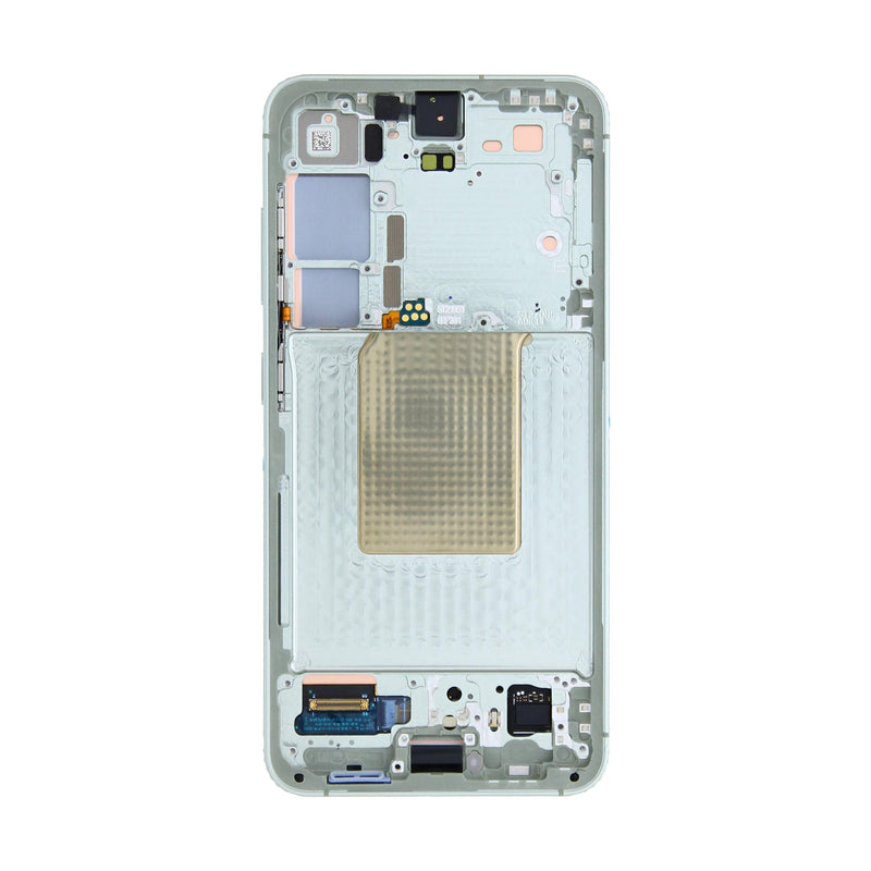 Samsung Galaxy S24 S921B Display And Digitizer With Frame Jade Green Pre-Assembled