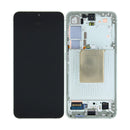 Samsung Galaxy S24 S921B Display And Digitizer With Frame Jade Green Pre-Assembled