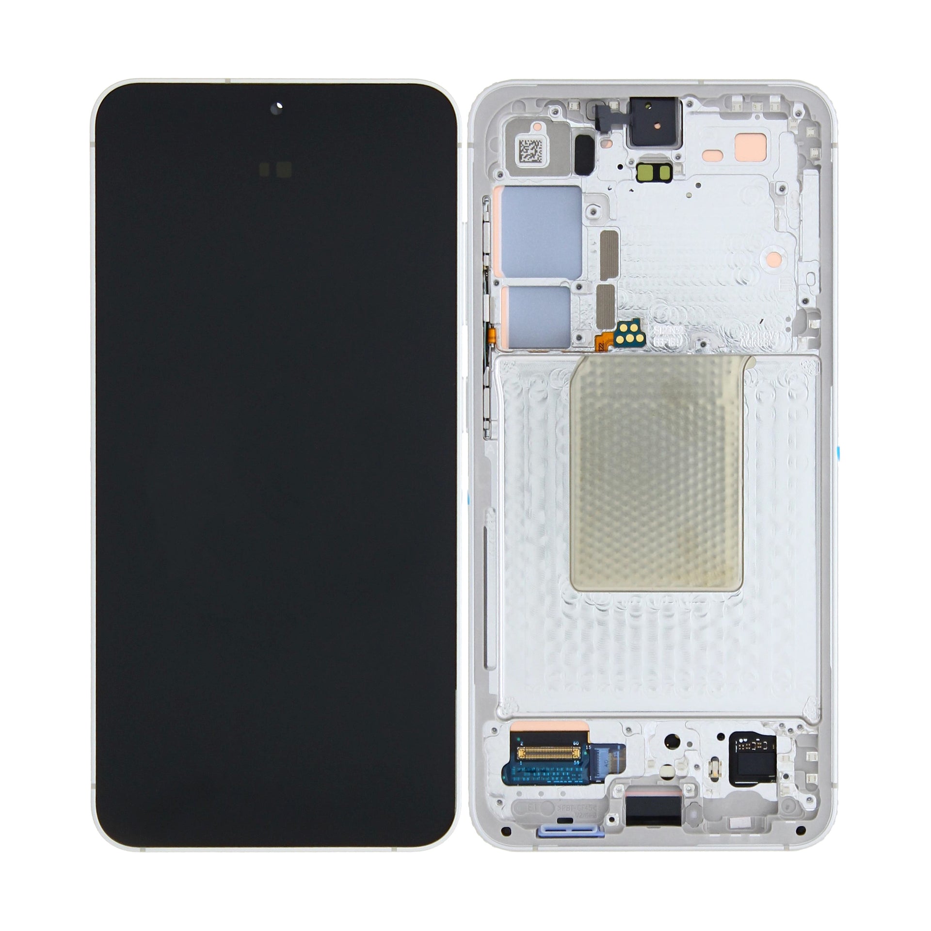 Samsung Galaxy S24 S921B Display And Digitizer With Frame Marble Grey Pre-Assembled