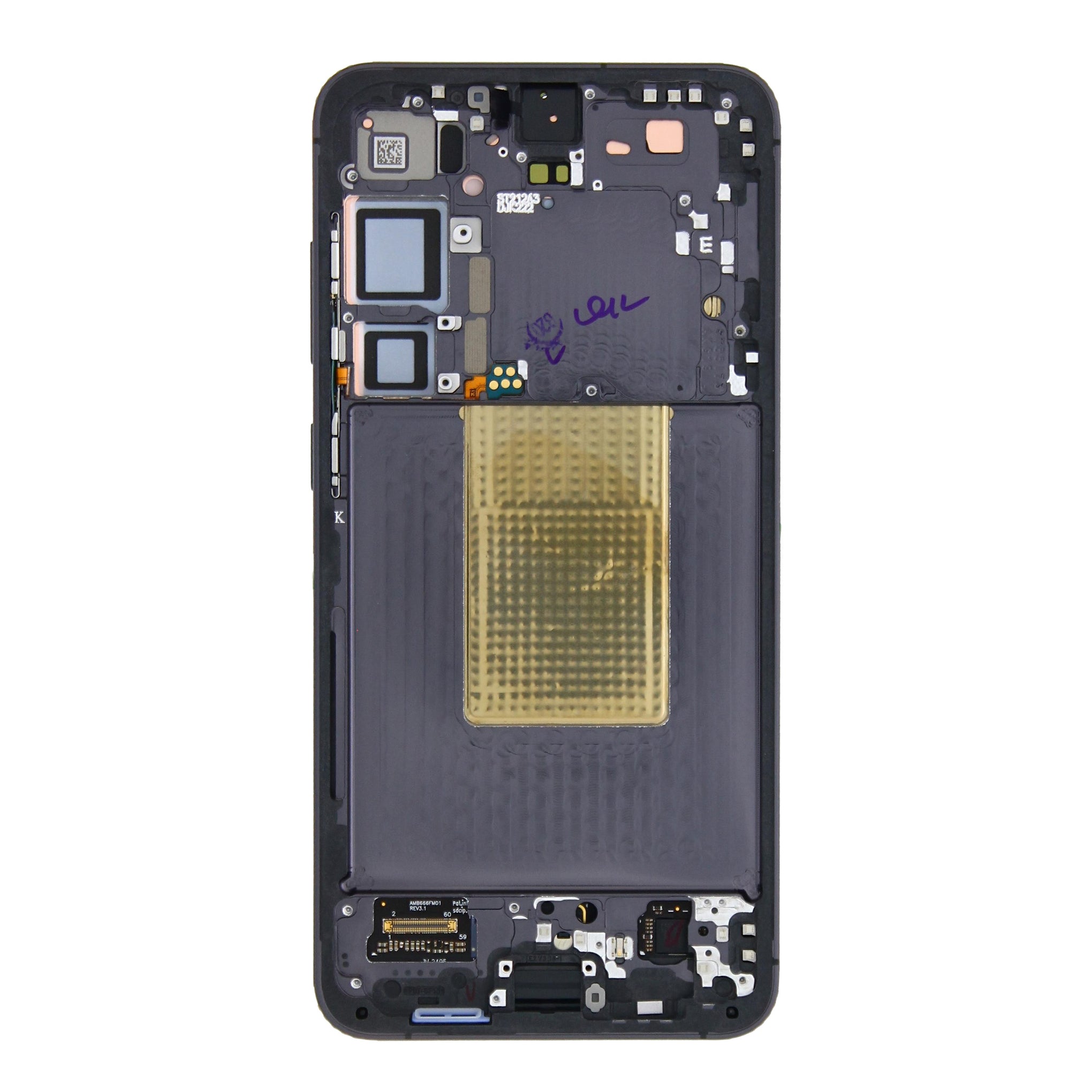 Samsung Galaxy S24 Plus S926B Display And Digitizer With Frame Onyx Black Pre-Assembled