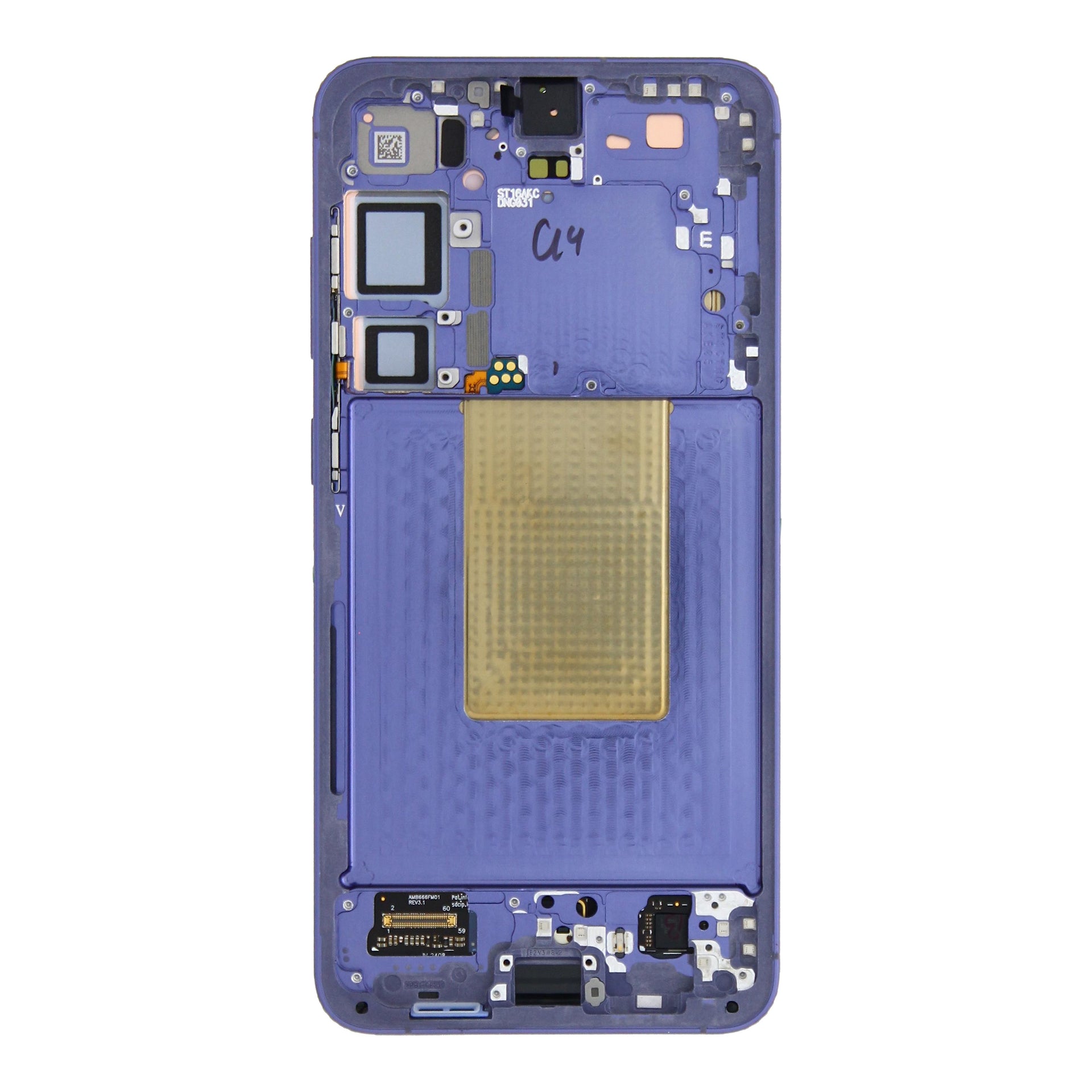 Samsung Galaxy S24 Plus S926B Display And Digitizer With Frame Cobalt Violet Pre-Assembled