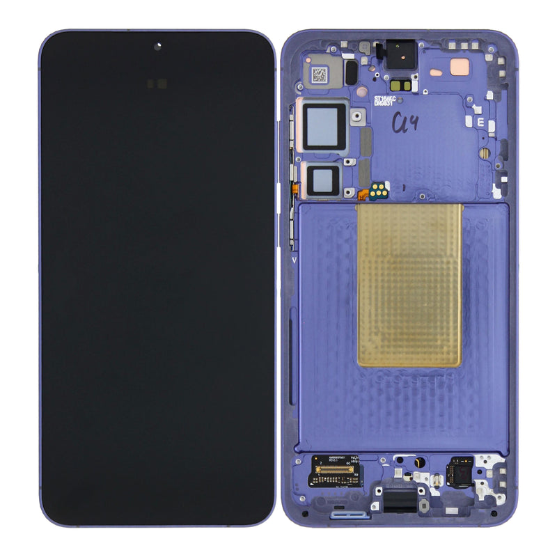 Samsung Galaxy S24 Plus S926B Display And Digitizer With Frame Cobalt Violet Pre-Assembled