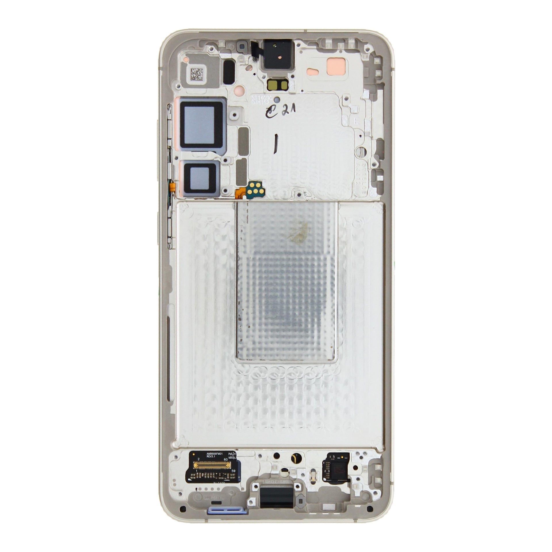 Samsung Galaxy S24 Plus S926B Display And Digitizer With Frame Amber Yellow Pre-Assembled