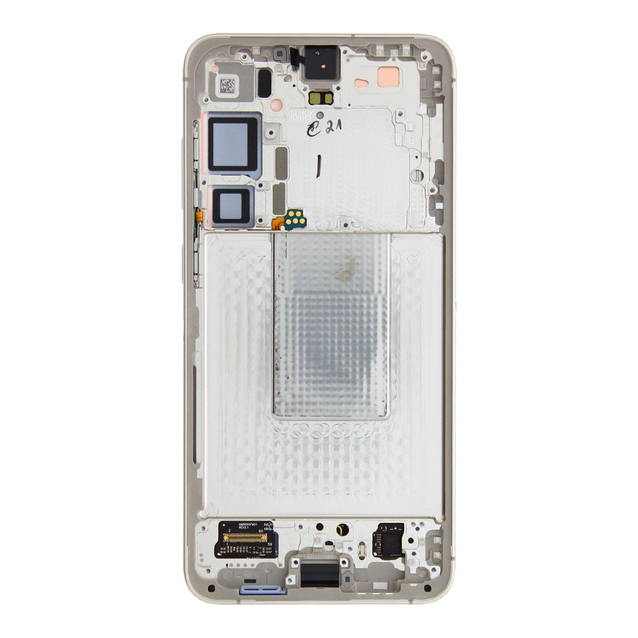 Samsung Galaxy S24 Plus S926B Display And Digitizer With Frame Amber Yellow Pre-Assembled