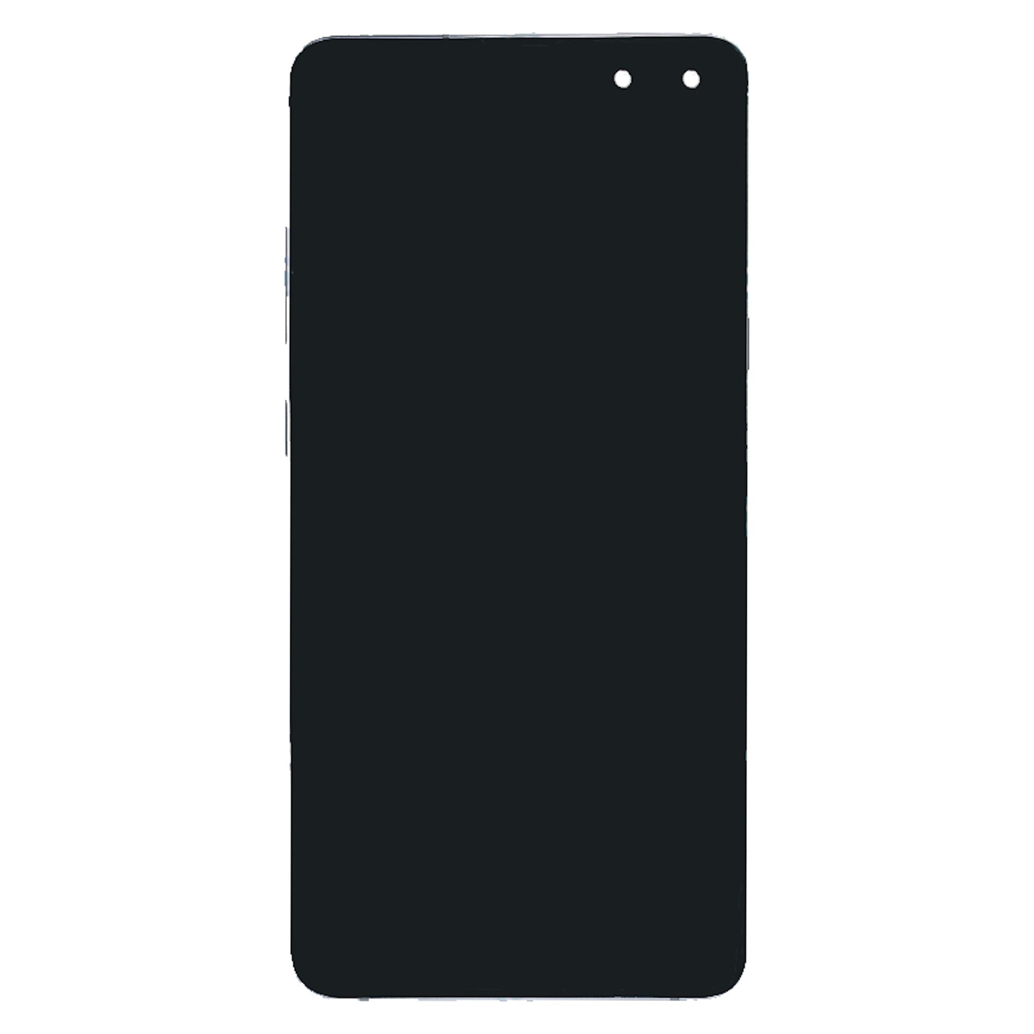 Samsung Galaxy S10 5G G977B Display And Digitizer With Frame Crown Silver Service Pack