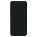 Samsung Galaxy S10 5G G977B Display And Digitizer With Frame Crown Silver Service Pack