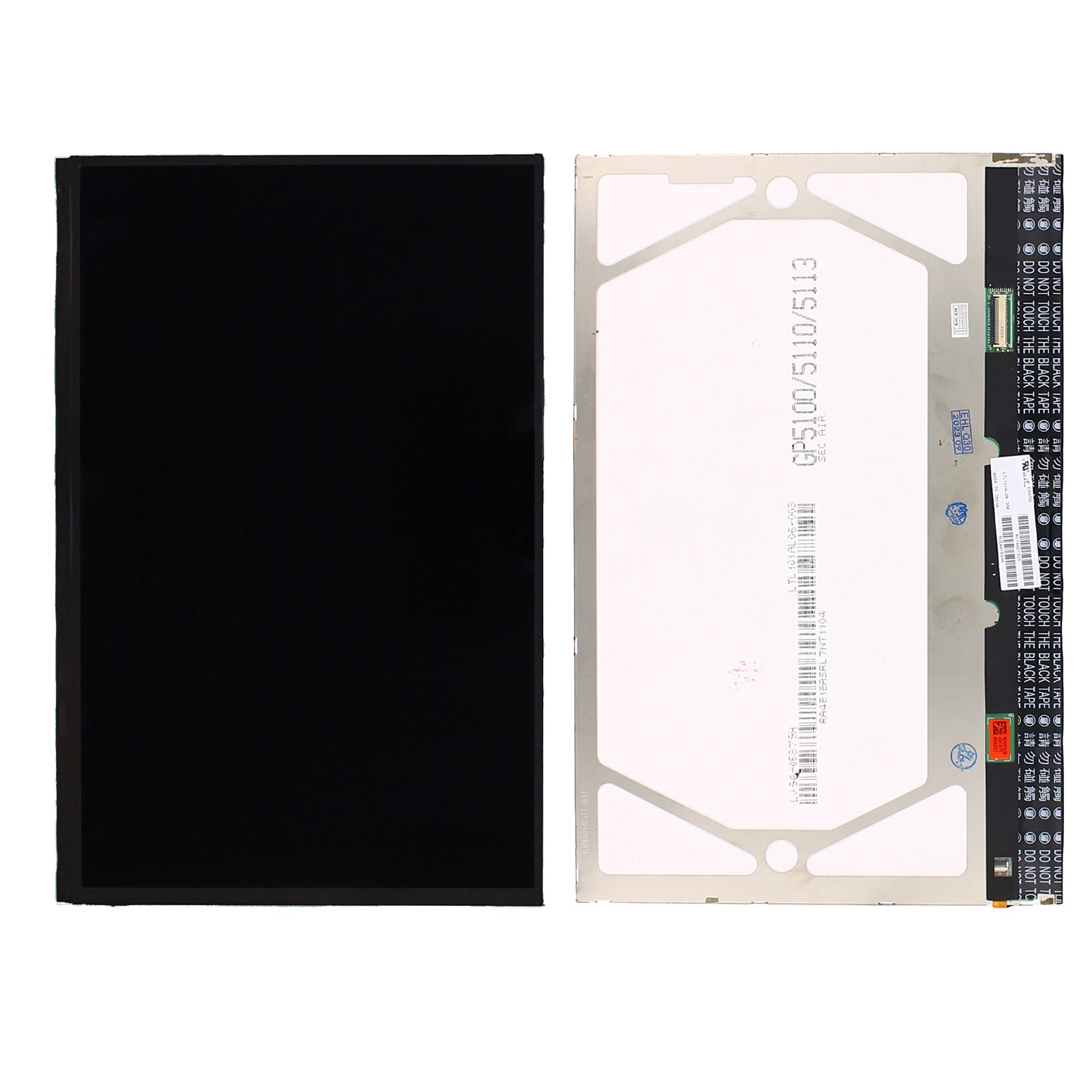 Samsung Galaxy Tab T530, P5100, P5110, P5200, P5210, P7500 Display And Digitizer Without Frame Black Service Pack