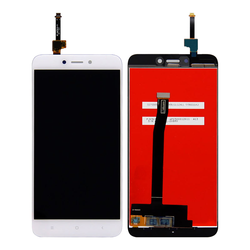 Xiaomi Redmi 4X Display And Digitizer Without Frame White OEM