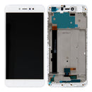 Xiaomi Redmi Note 5A (High-End) Display And Digitizer With Frame White OEM