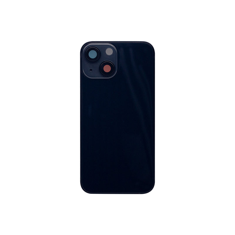 For iPhone 13 Mini Back Housing Only Frame And Extra Glass Midnight