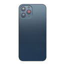 For iPhone 12 Pro Max Back Housing Only Frame And Extra Glass Pacific Blue