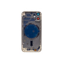 For iPhone 12 Mini Back Housing Only Frame And Extra Glass White
