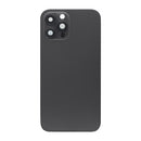 For iPhone 12 Pro Max Back Housing Only Frame And Extra Glass Graphite