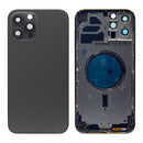 For iPhone 12 Pro Max Back Housing Only Frame And Extra Glass Graphite