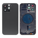 For iPhone 13 Pro Back Housing Only Frame And Extra Glass Graphite
