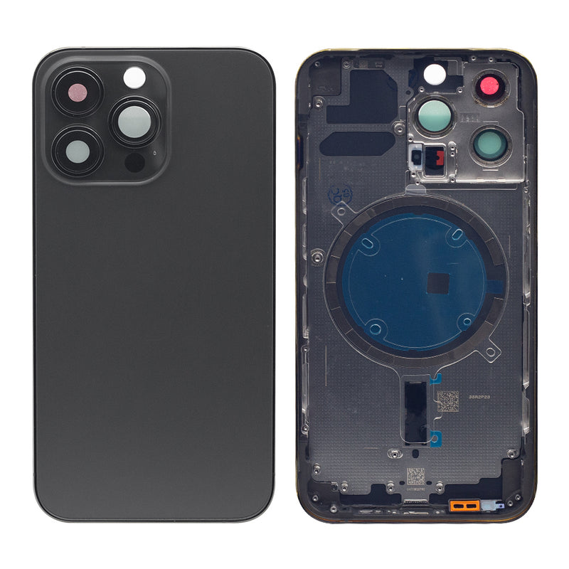 For iPhone 13 Pro Back Housing Only Frame And Extra Glass Graphite