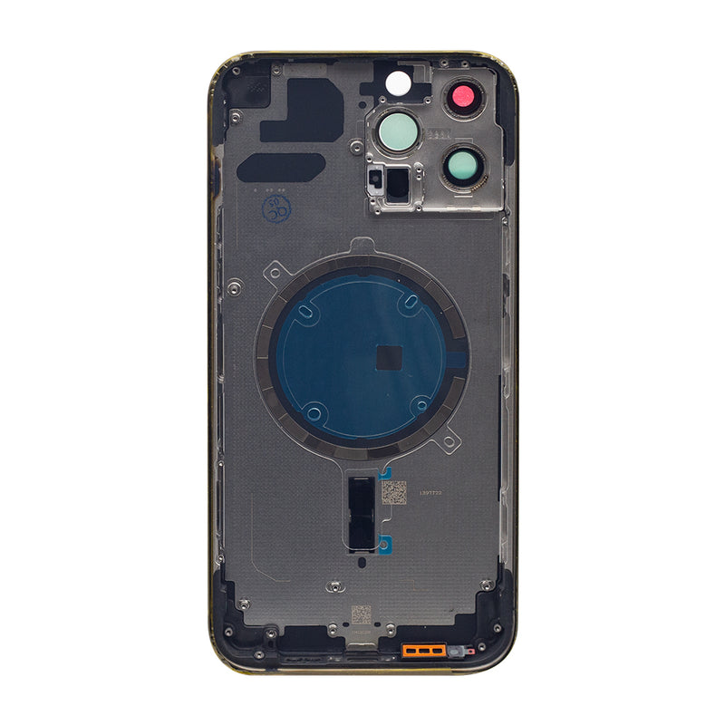 For iPhone 13 Pro Max Back Housing Only Frame And Extra Glass Graphite