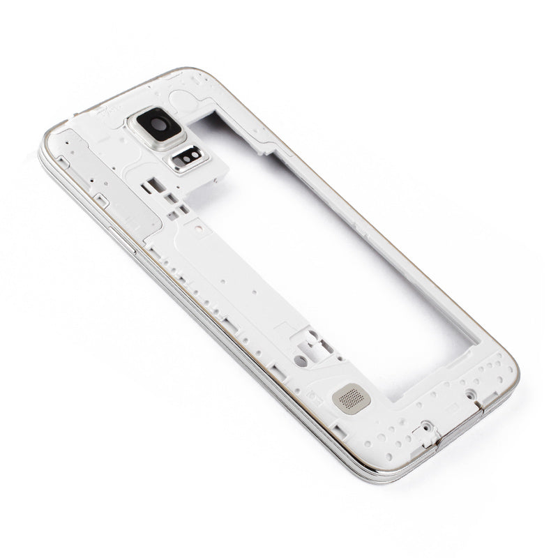 Samsung Galaxy S5 G900F Middle Frame White